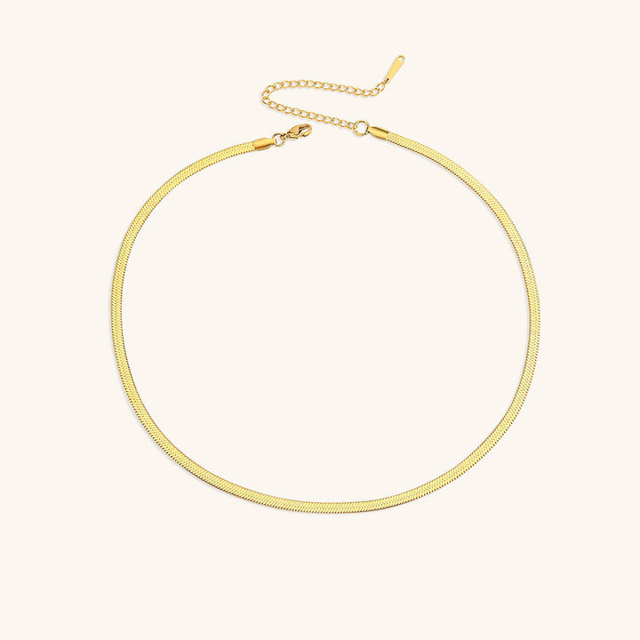 Collier Herringbone en Or Elizabeth