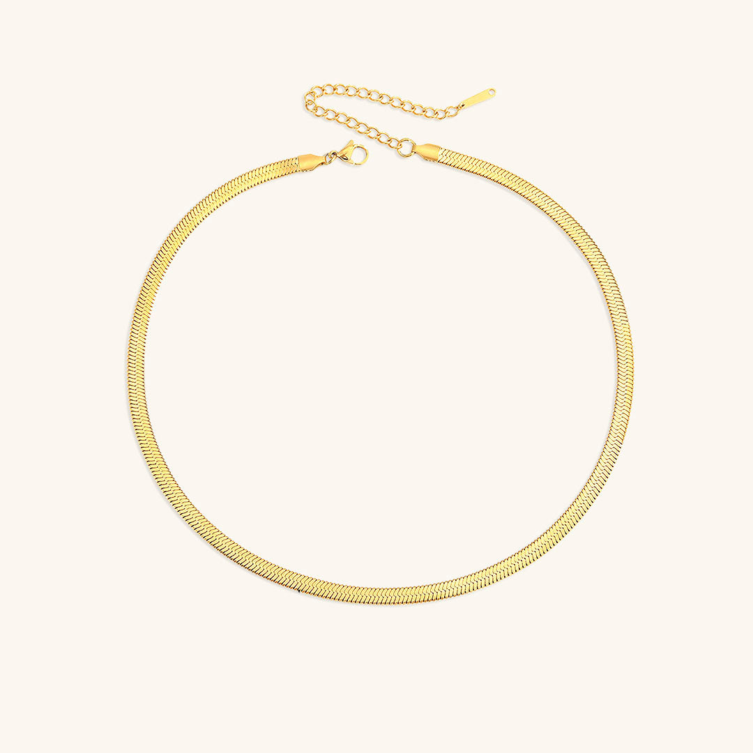 Collier Herringbone en Or Elizabeth