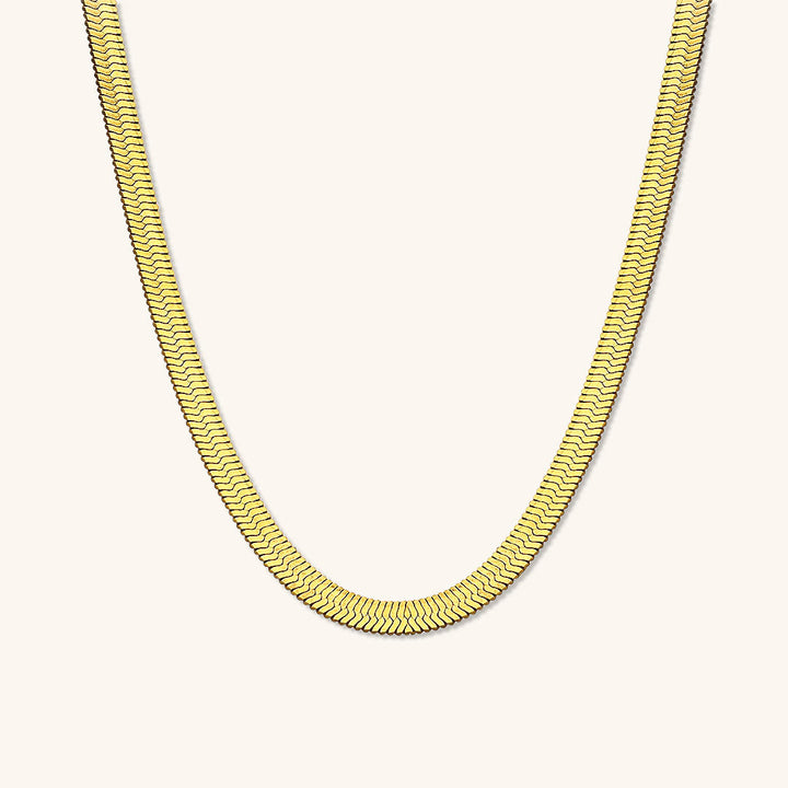 Collier en Or Élyséen en Chevron