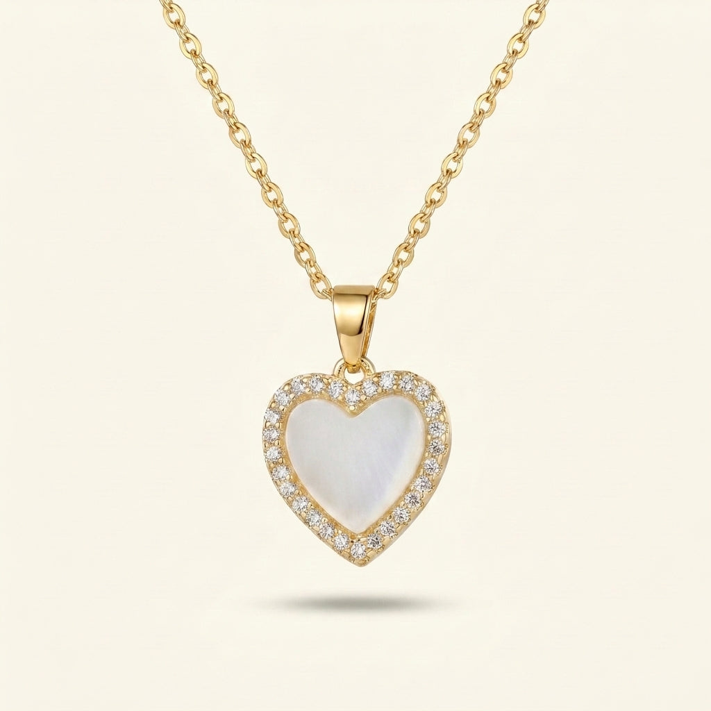 Collier Cœur Halo