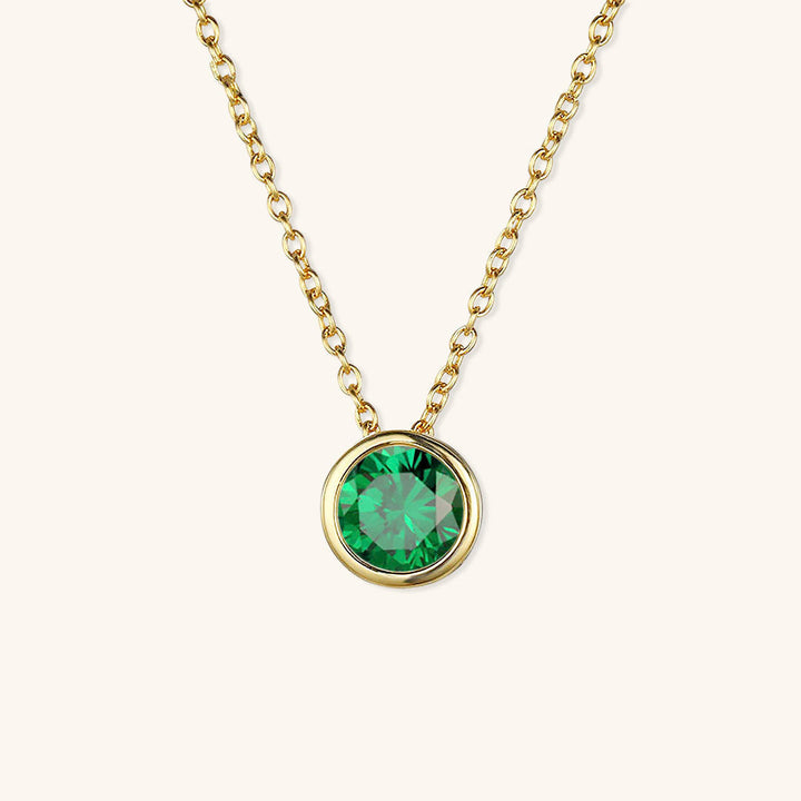 Collier de pierre de naissance Amelia