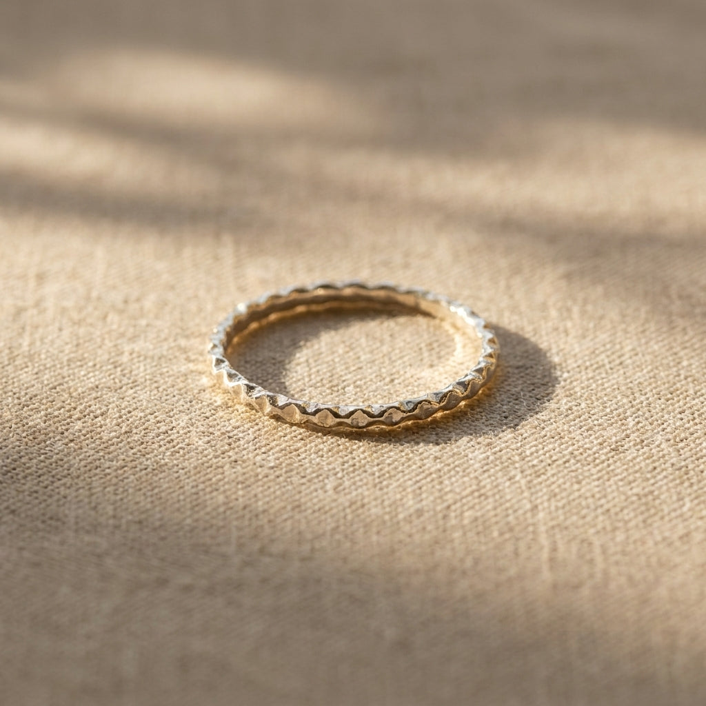 Bague à Facettes
