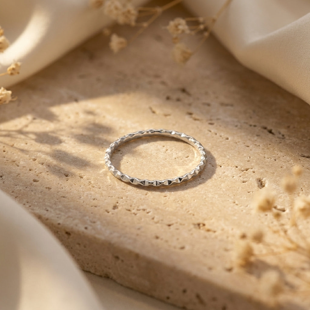 Bague à Facettes