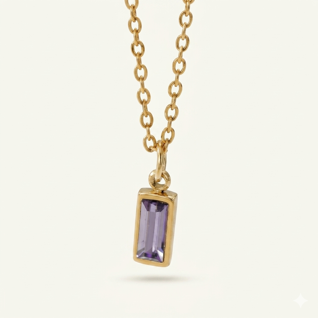 Pendentif Gemme de Naissance Bloom