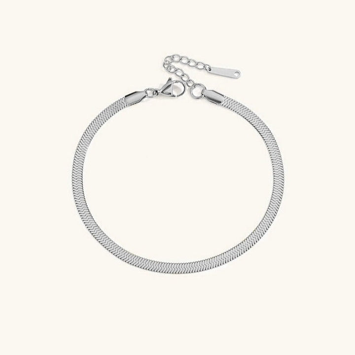 Bracelet de cheville Gia Or Herringbone