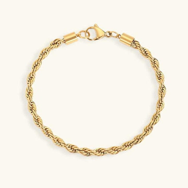 Bracelet en Chaîne de Corde Gigi en Or