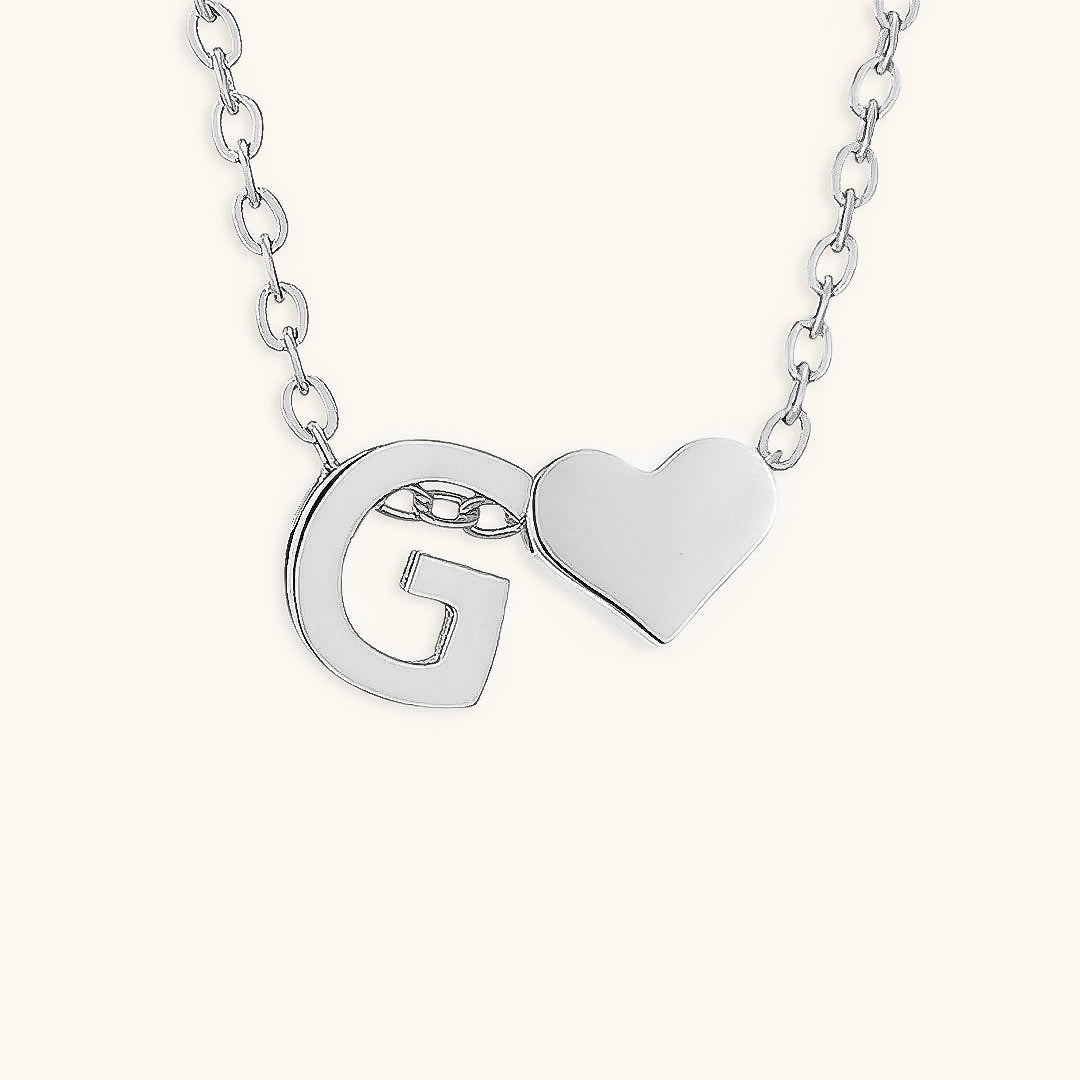 Collier en Or avec Lettre Initiale Ria