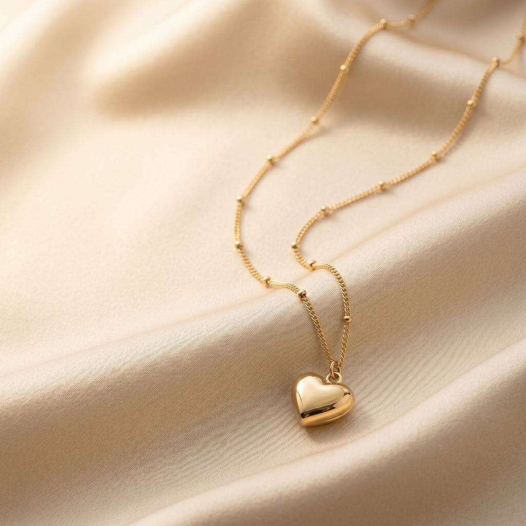 Collier avec pendentif cœur délicat