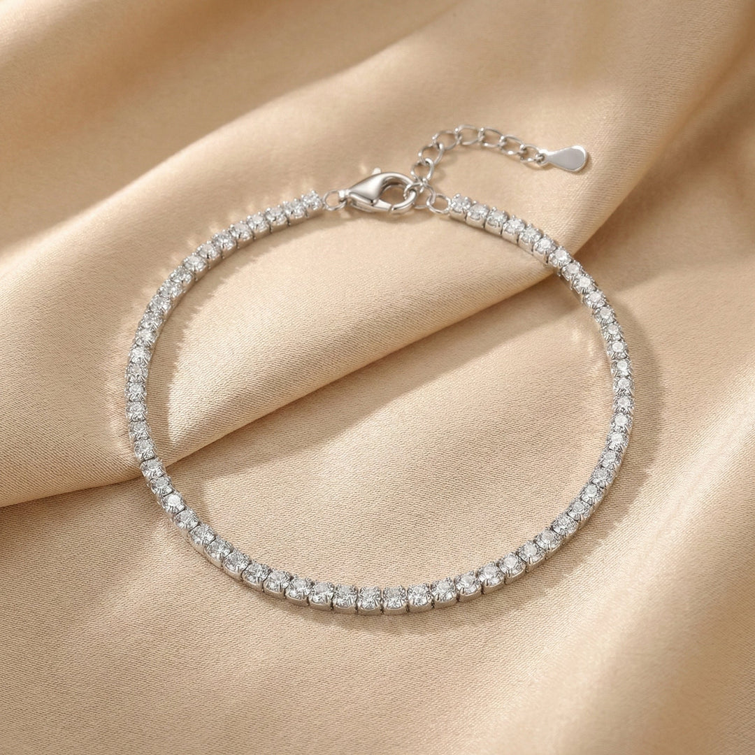 Bracelet de Tennis Cordelia Argenté