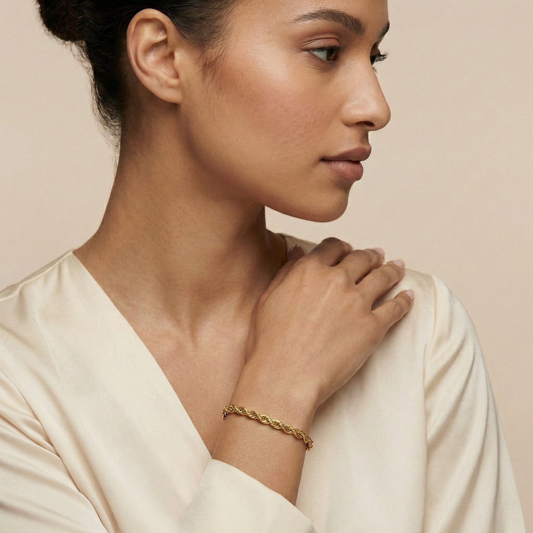 Bracelet en Chaîne Or Capri