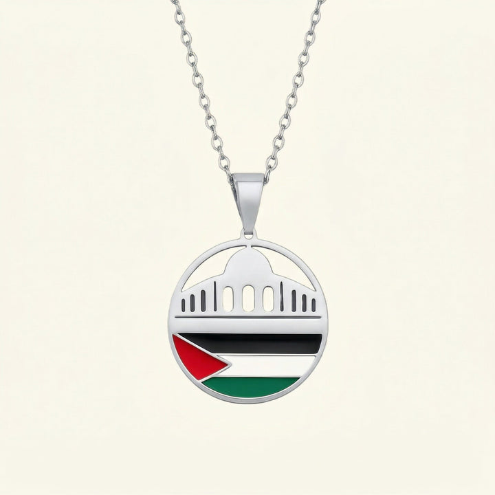 Collier Mosquée Palestine — Homme