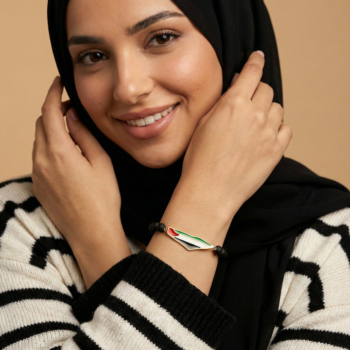 Bracelet Perles Palestine