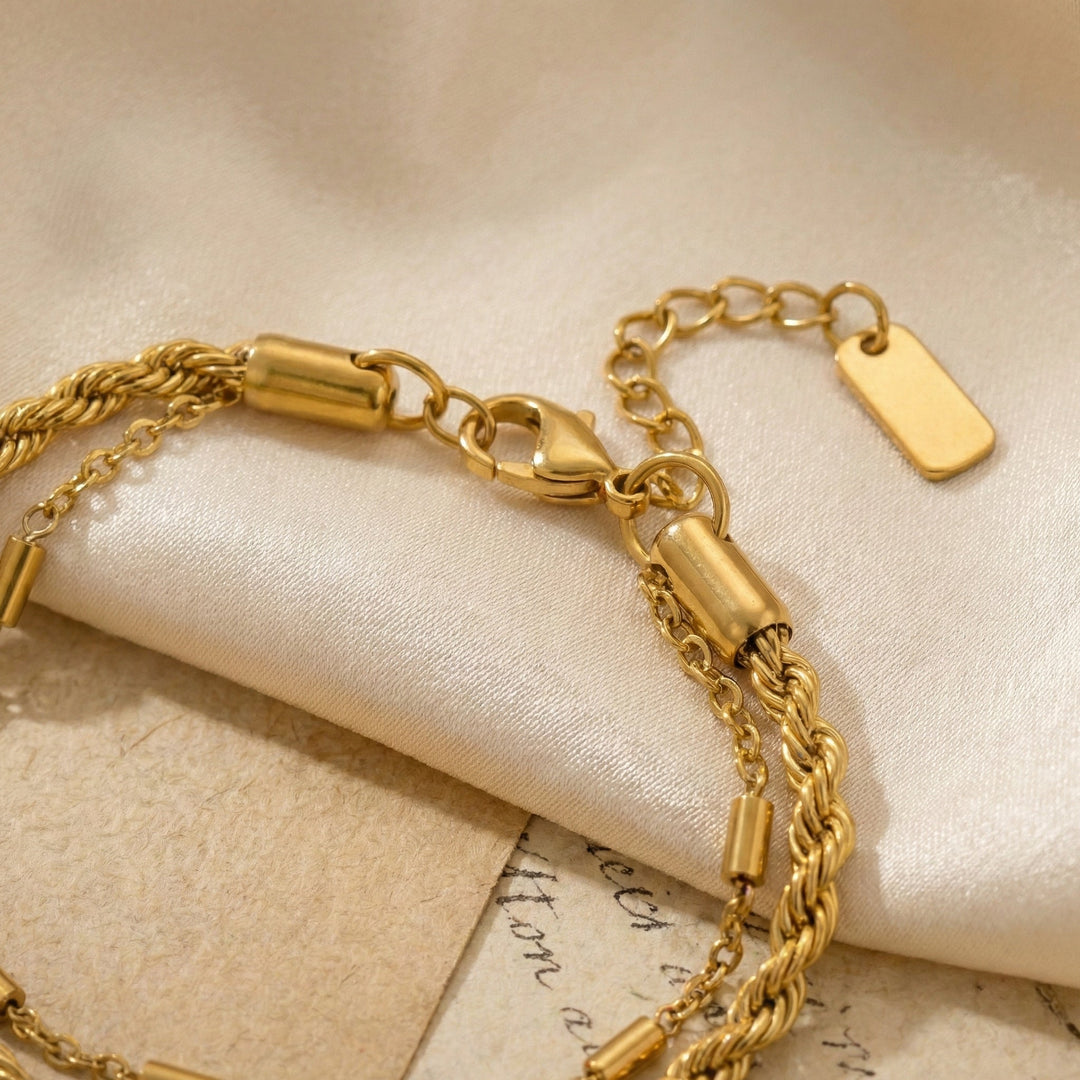 Bracelet Triple Couche Sabina