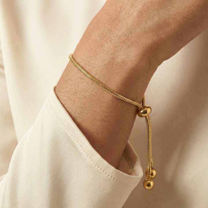 Bracelet Chaîne en Or Rose Madison