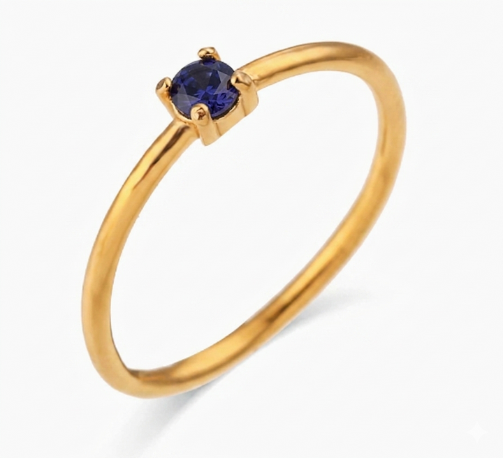 Bague en Gemme de Naissance Petite
