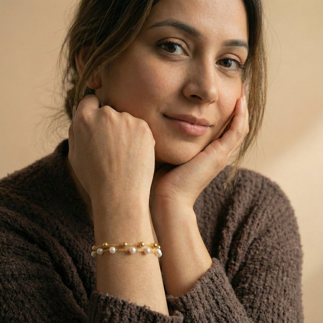 Bracelet en Perles Superposées Callie