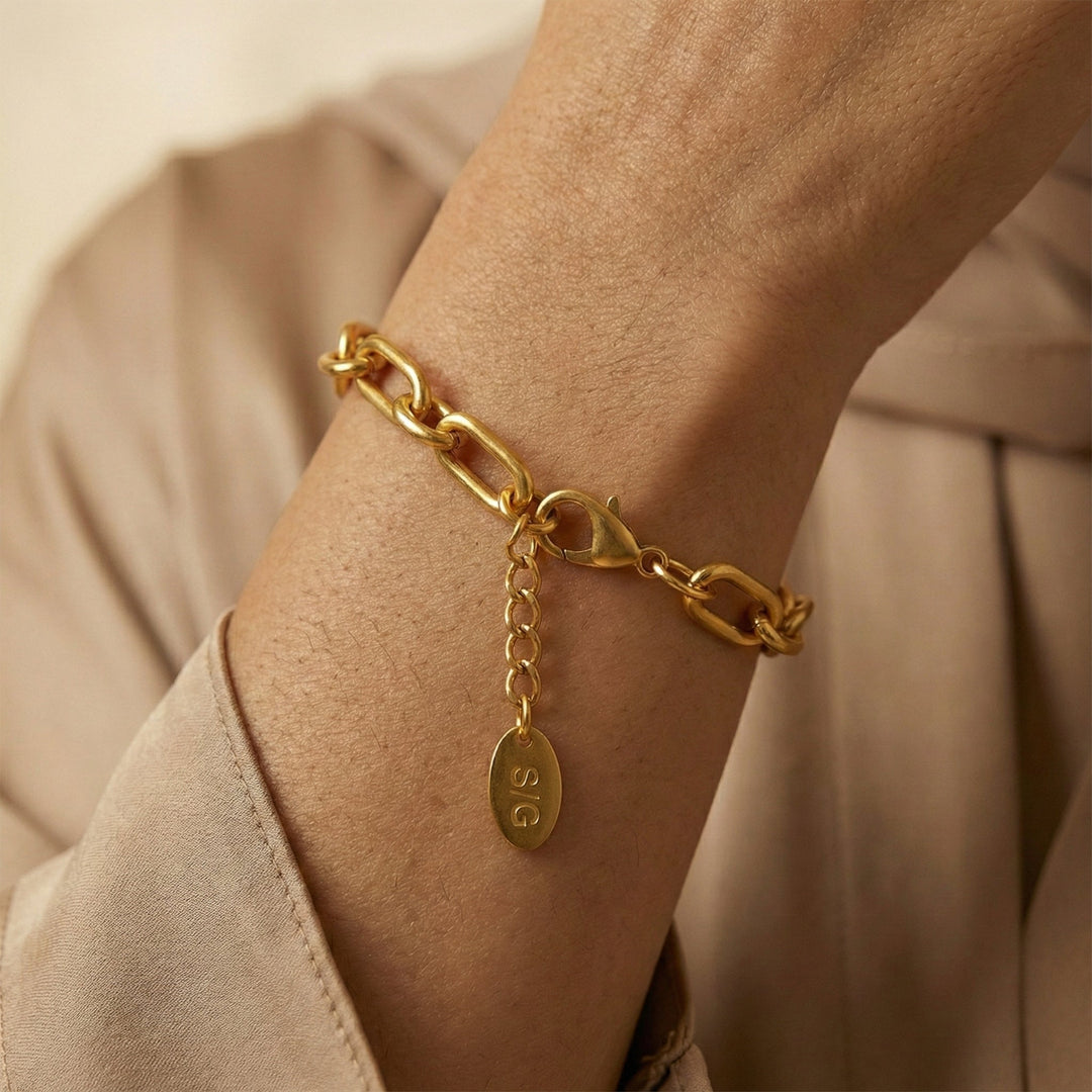 Bracelet Chunky Or Iris