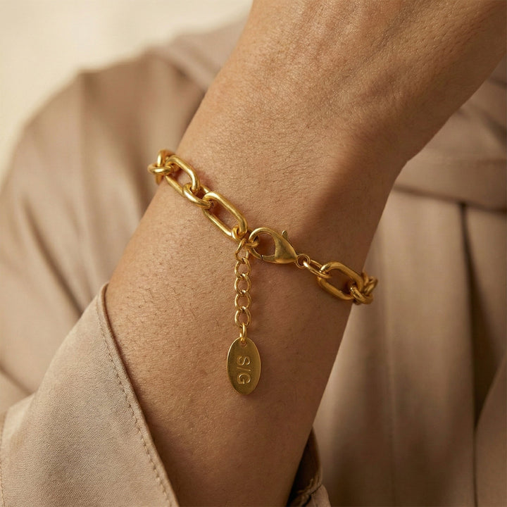 Bracelet Chunky Or Iris