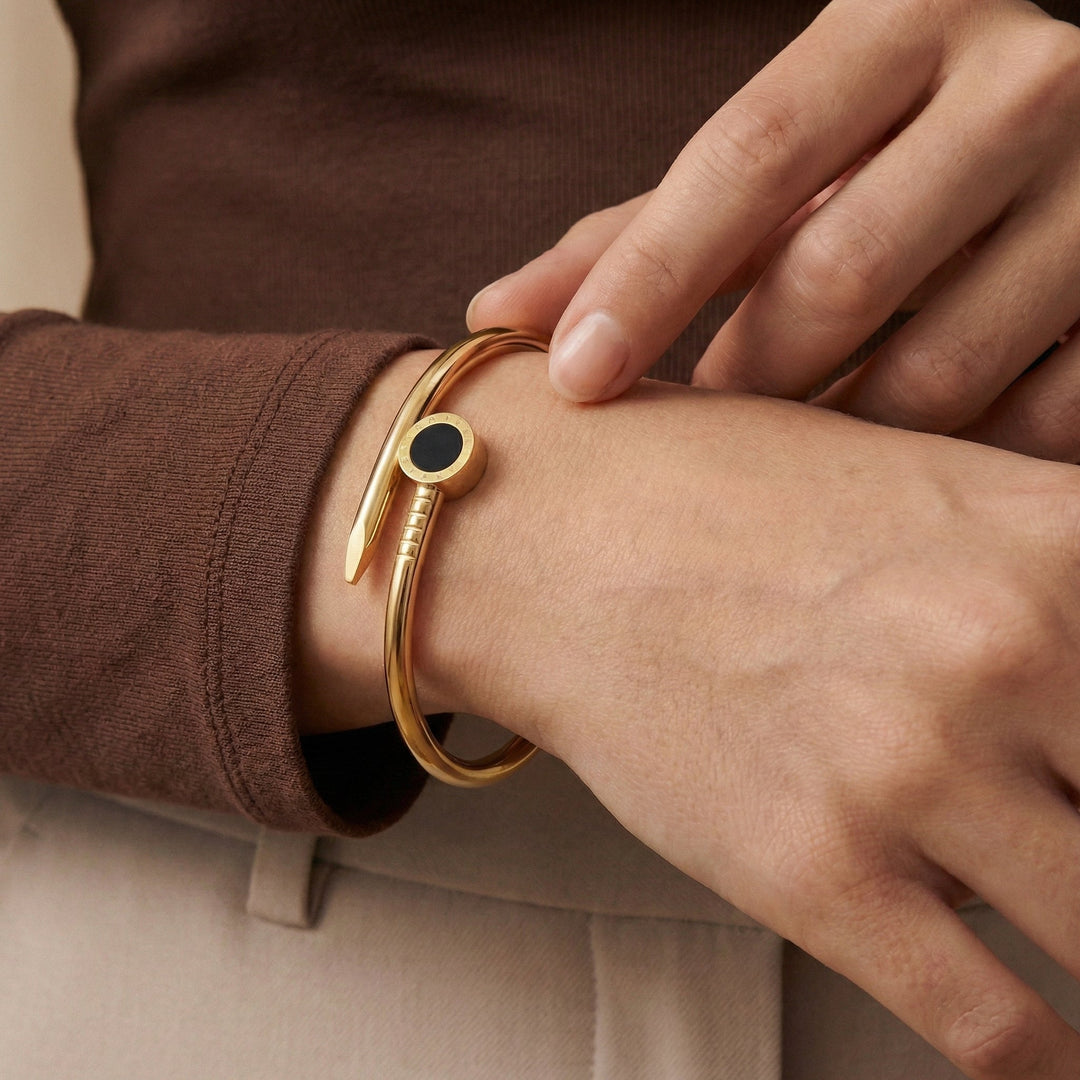 Bracelet Bangle en Or Amanda