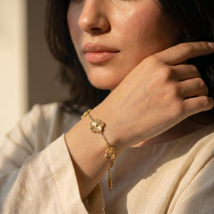Bracelet Golden Bloom