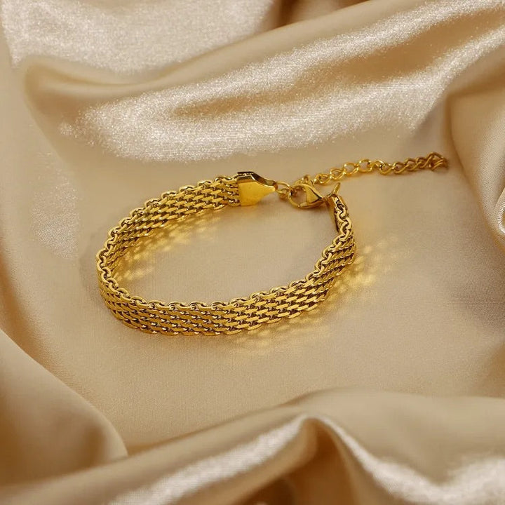 Bracelet en Chaîne Dorée Imara