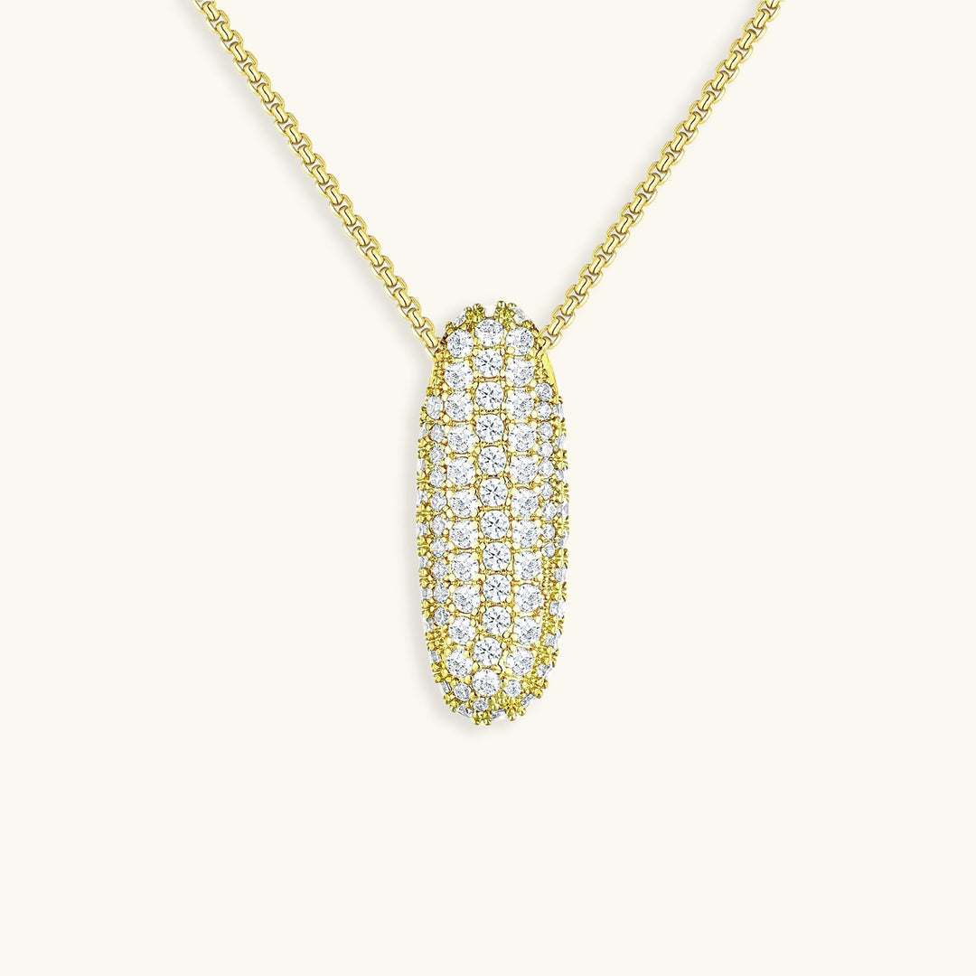 Collier en Diamant Initial Bulles