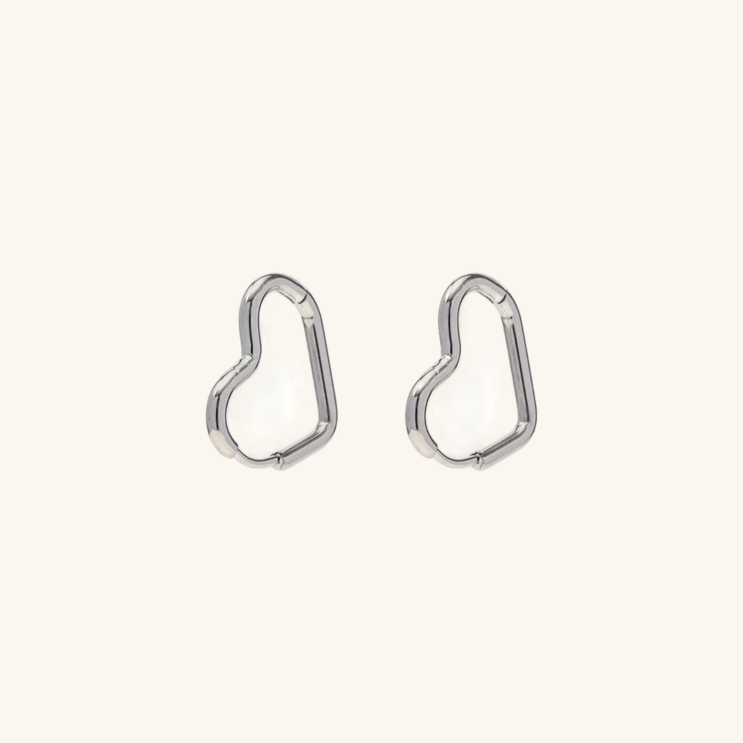 Boucles d'oreilles Helena Heart