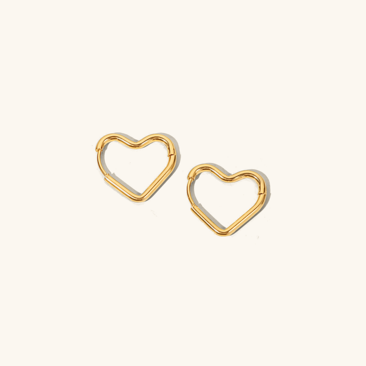 Boucles d'oreilles Helena Heart