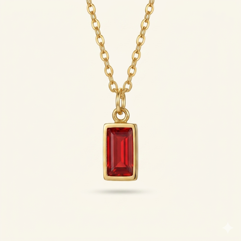 Pendentif Gemme de Naissance Bloom