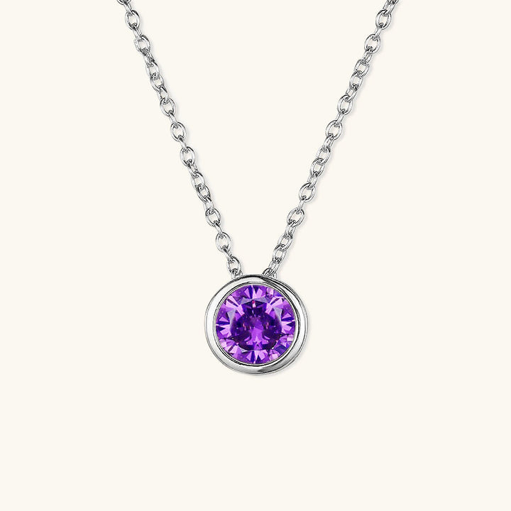 Collier de pierre de naissance Amelia