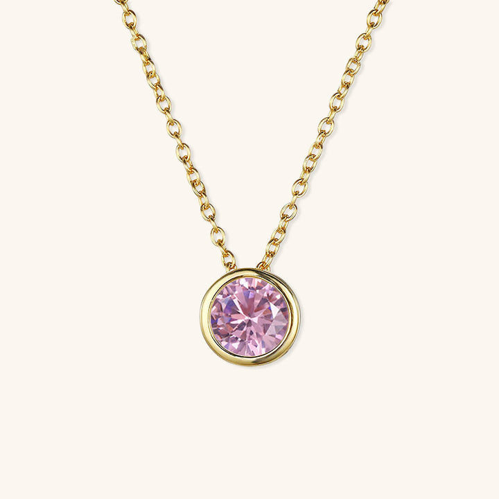 Collier de pierre de naissance Amelia