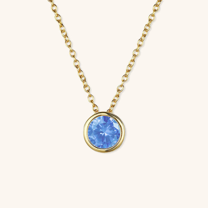 Collier de pierre de naissance Amelia