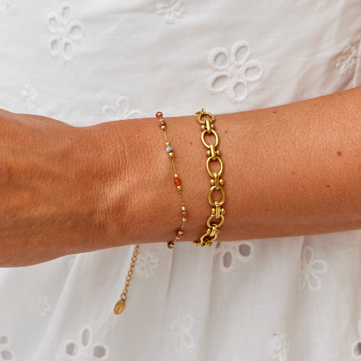 Bracelet en Pierre Perlé Lulu