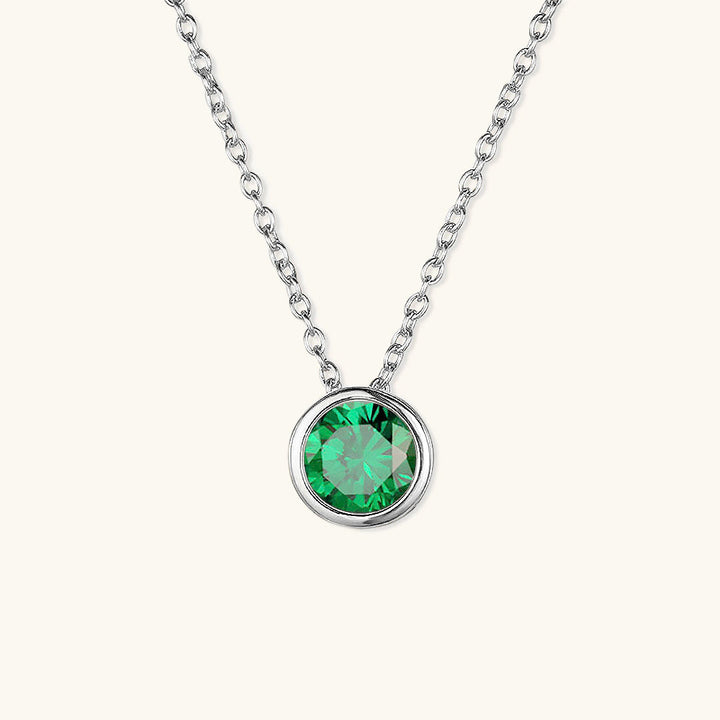 Collier de pierre de naissance Amelia