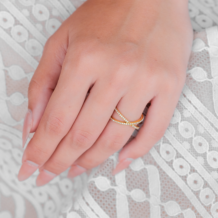 Bague Croix en Or Nia