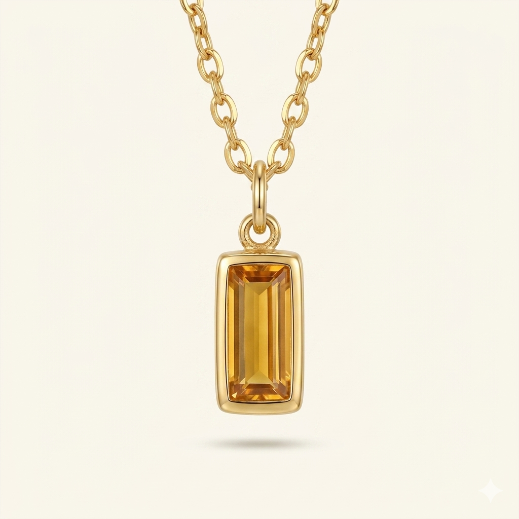 Pendentif Gemme de Naissance Bloom