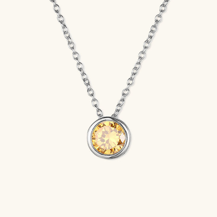 Collier de pierre de naissance Amelia
