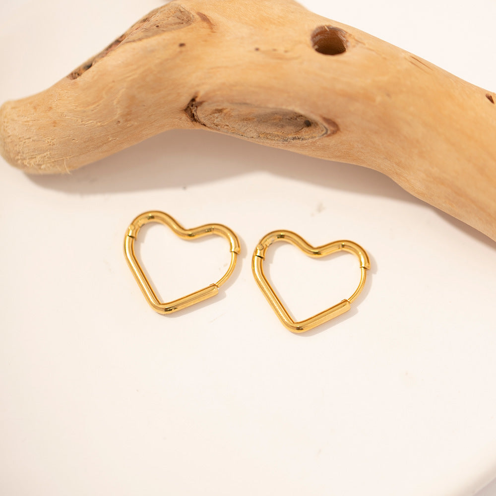 Boucles d'oreilles Helena Heart