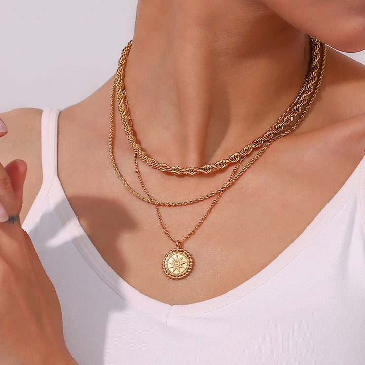 Pendentif Or Étoilé