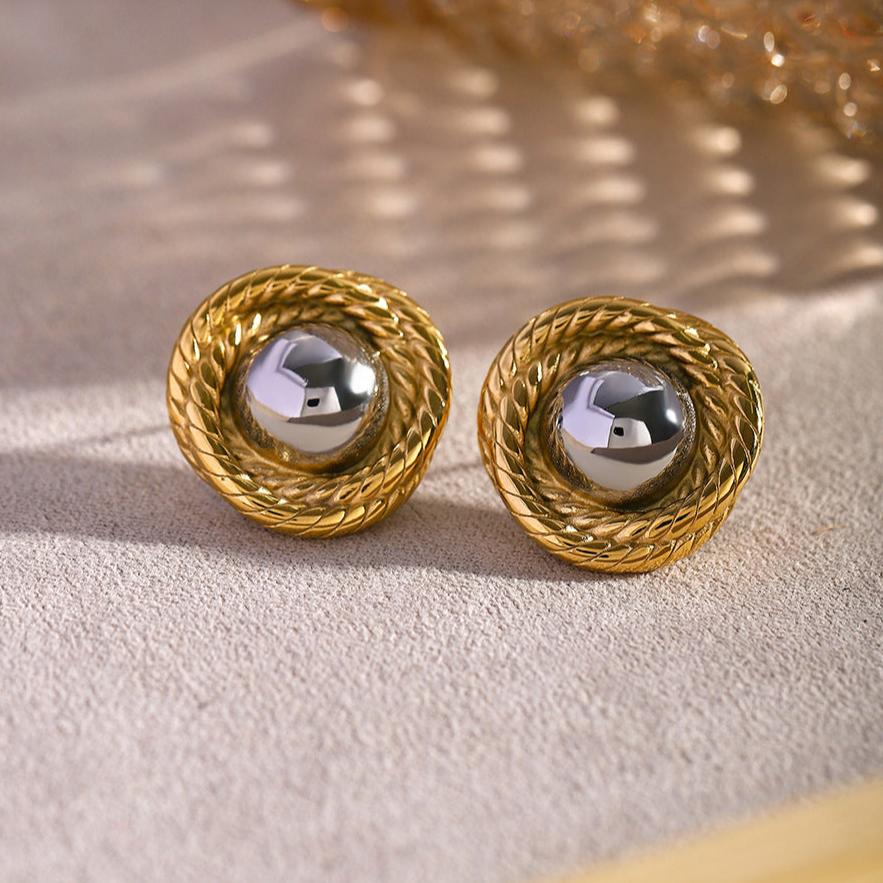Boucles d'Oreilles en Or Ariadne