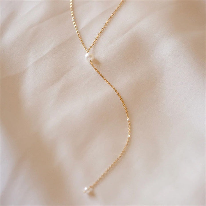 Collier à Franges en Perles Beatrice