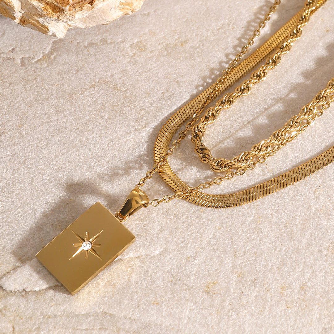 Collier en Or Superposé Raphaela