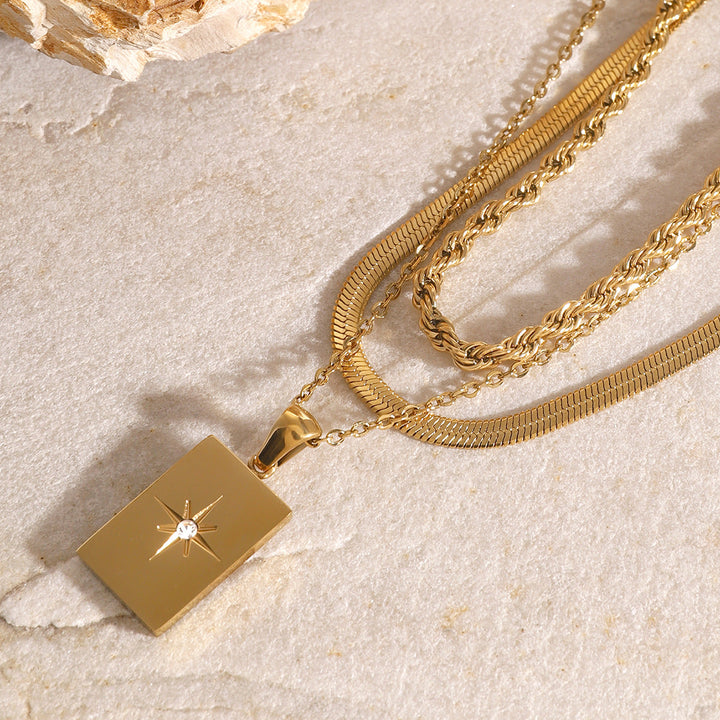 Collier en Or Superposé Raphaela
