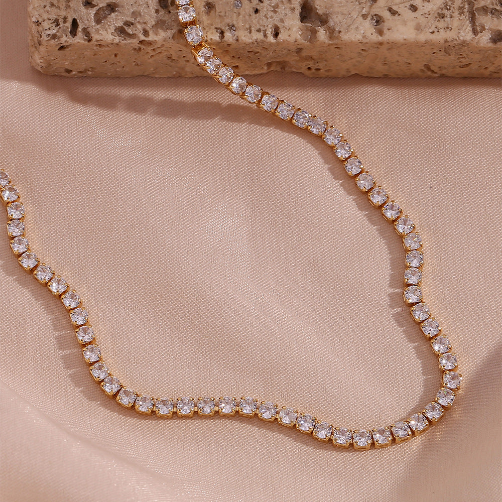 Collier de Tennis en Diamants Isolde
