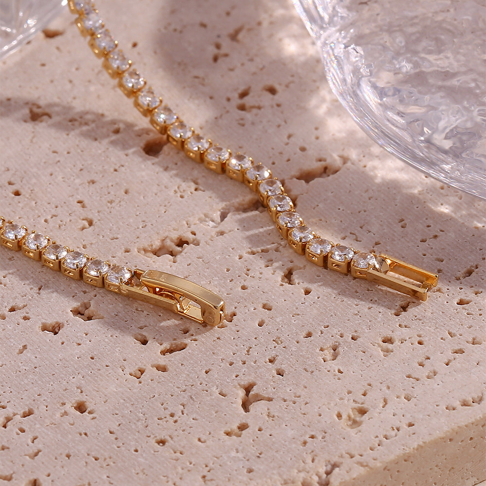 Collier de Tennis en Diamants Isolde