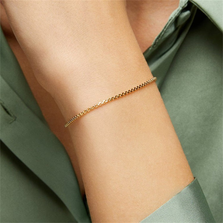 Bracelet en Chaîne en Or Victoria