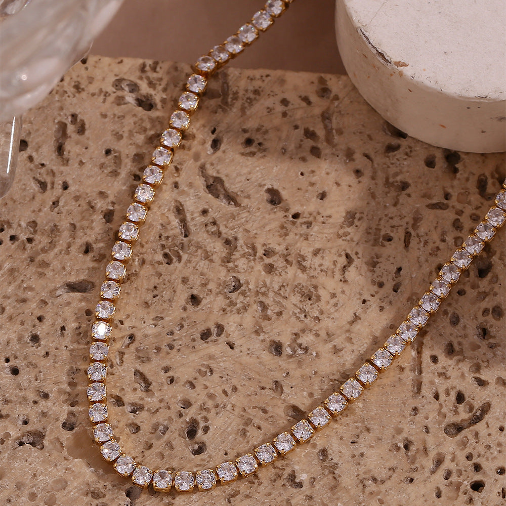 Collier de Tennis en Diamants Isolde
