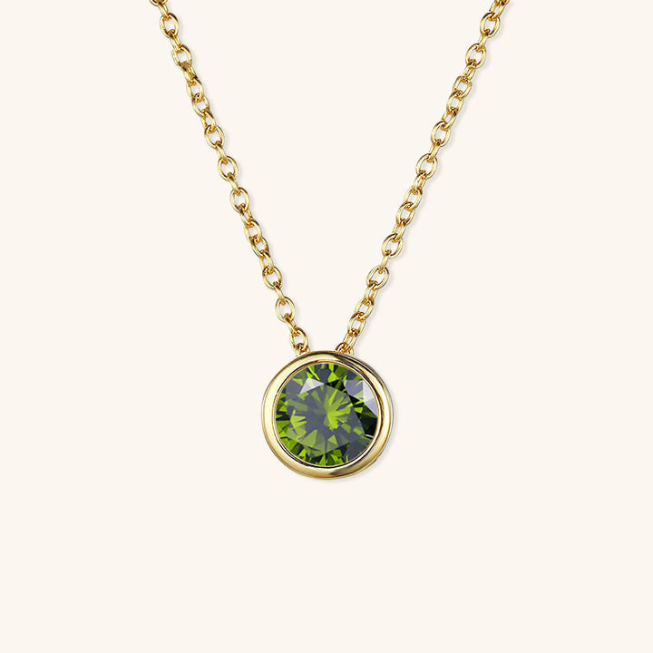 Collier de pierre de naissance Amelia