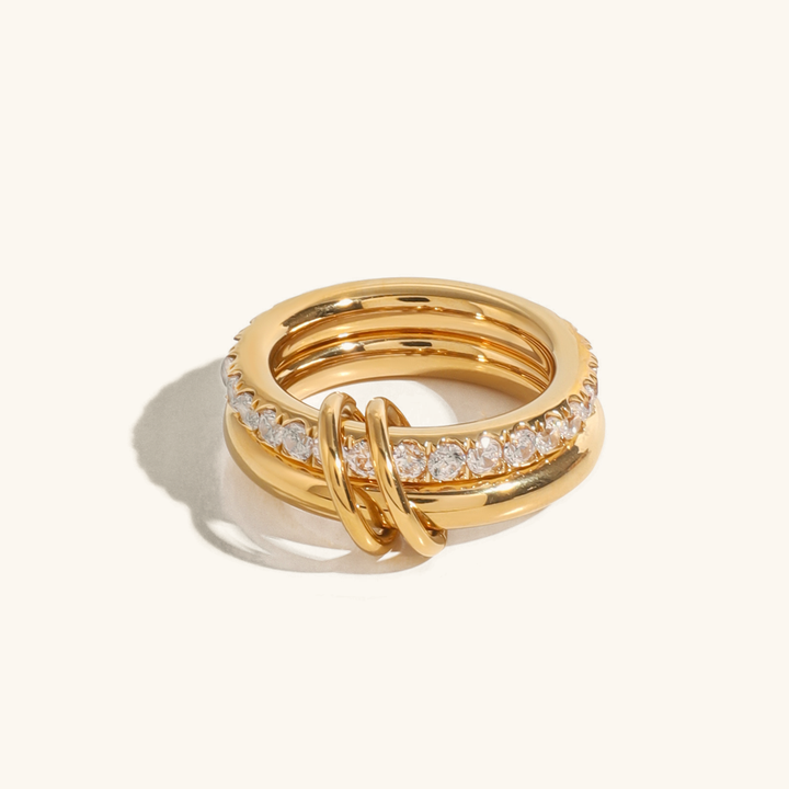 Bague en Diamant Empilée Alison