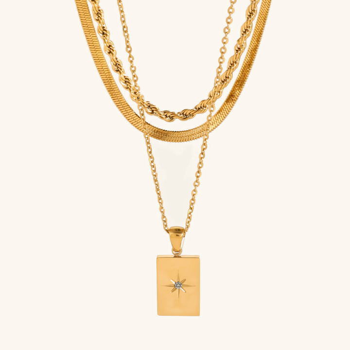 Collier en Or Superposé Raphaela